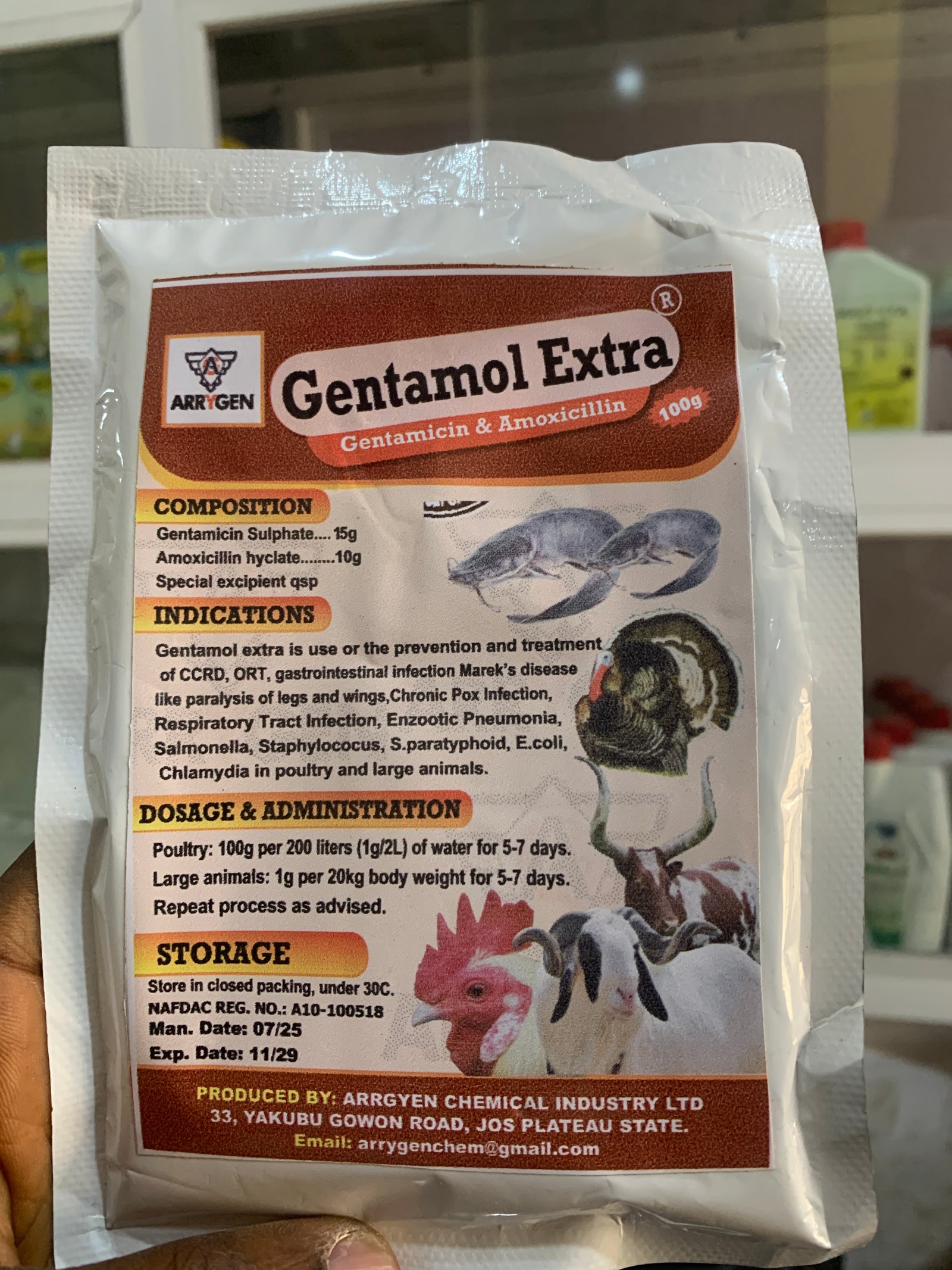 GENTAMOL EXTRA 100G